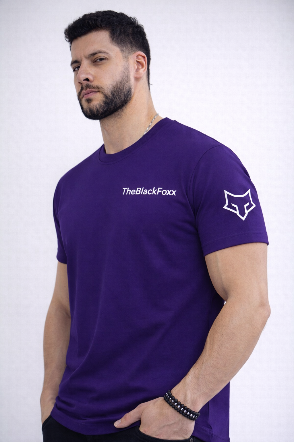 Signature Logo Tee – TheBlackFoxx