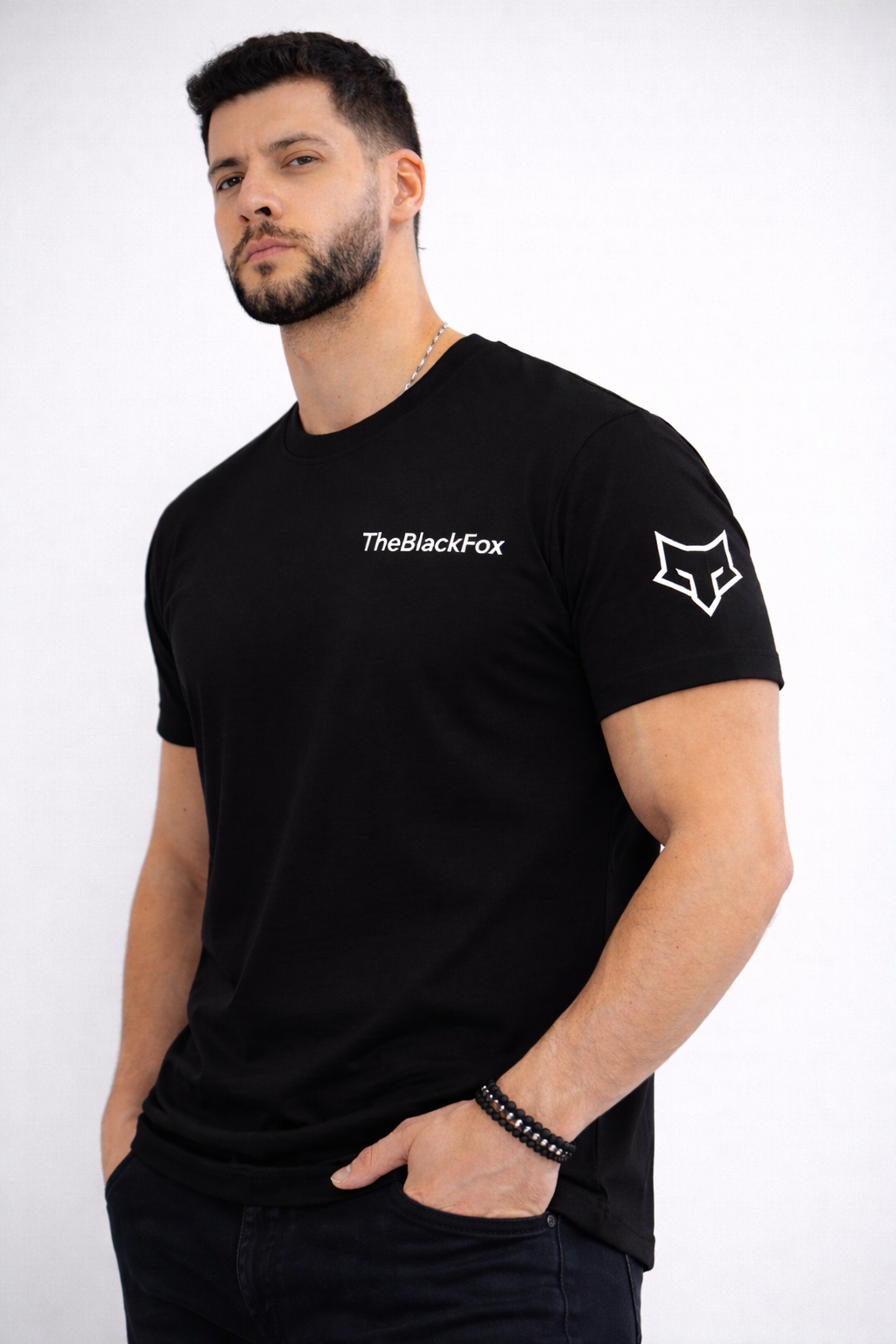 Signature Logo Tee – TheBlackFoxx