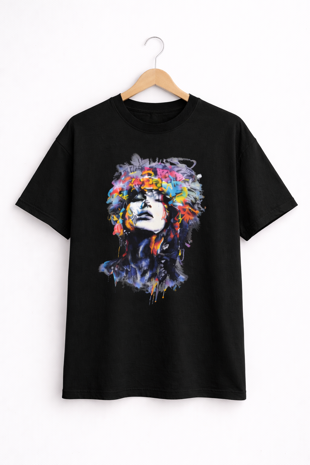 TheBlackFoxx Artistic Oversized Tee