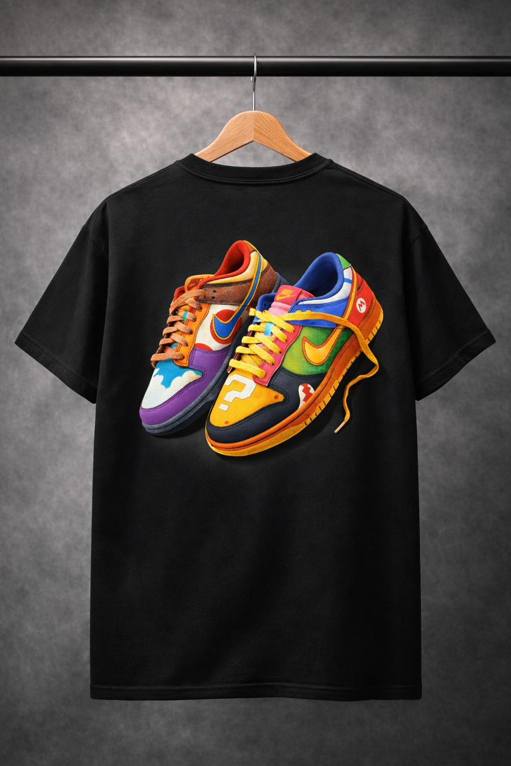 TheBlackFoxx™ Urban Kicks Oversized T-Shirt