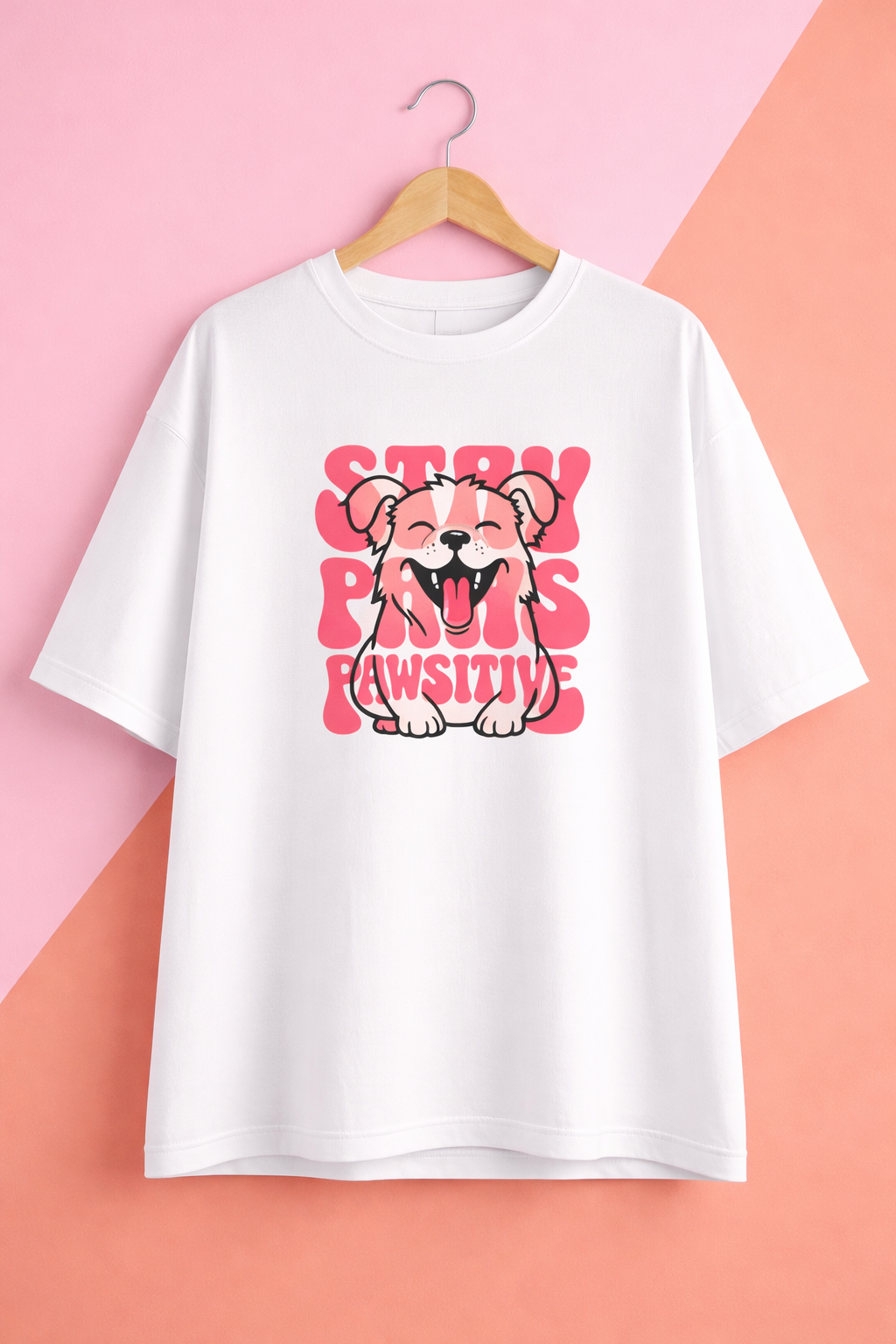TheBlackFoxx “Stay Pawsitive” Tee