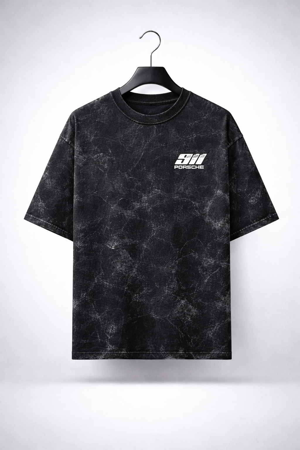 TheBlackFoxx 911 Acid Wash Oversized T-Shirt