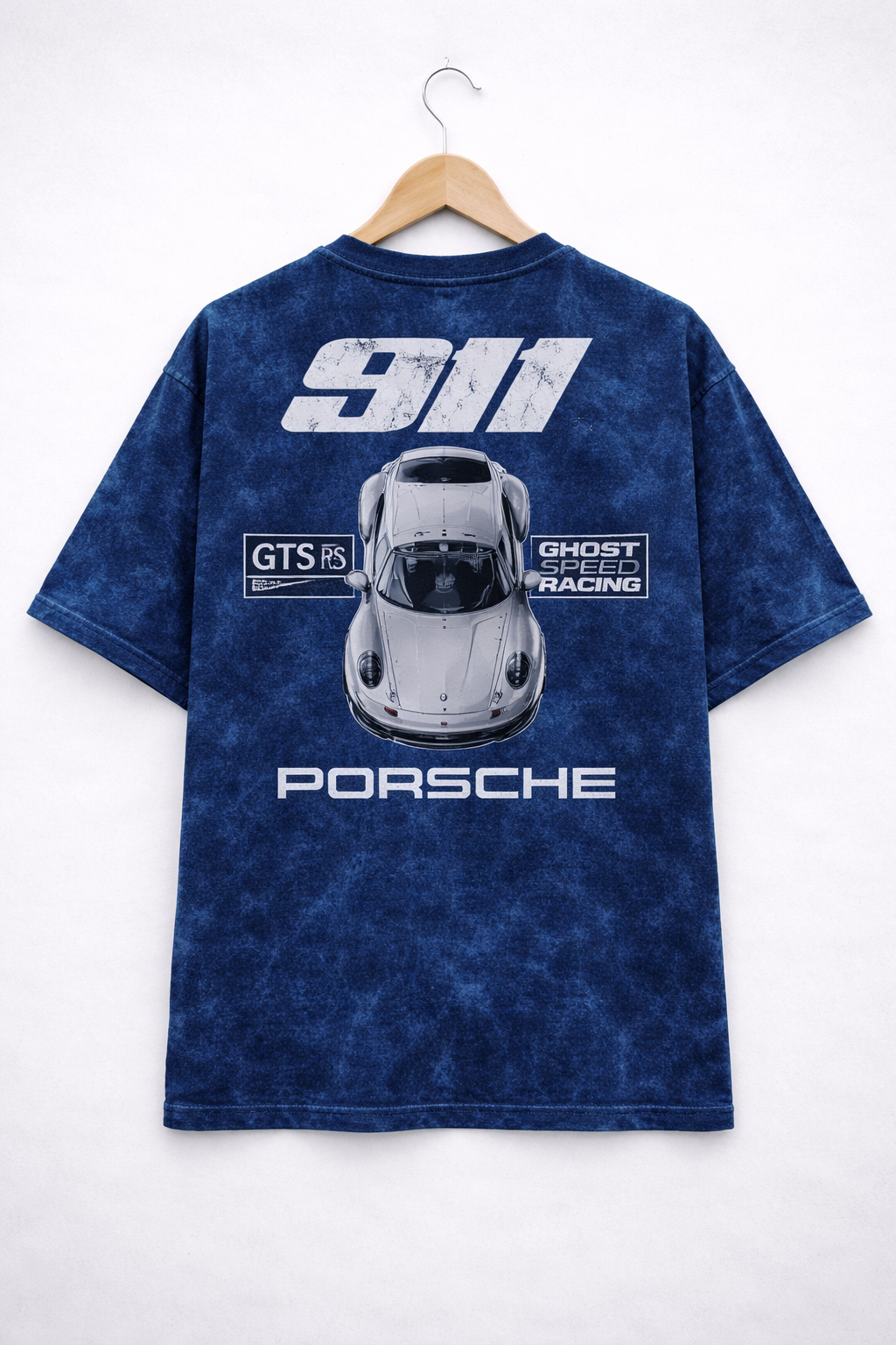 TheBlackFoxx 911 Acid Wash Oversized T-Shirt