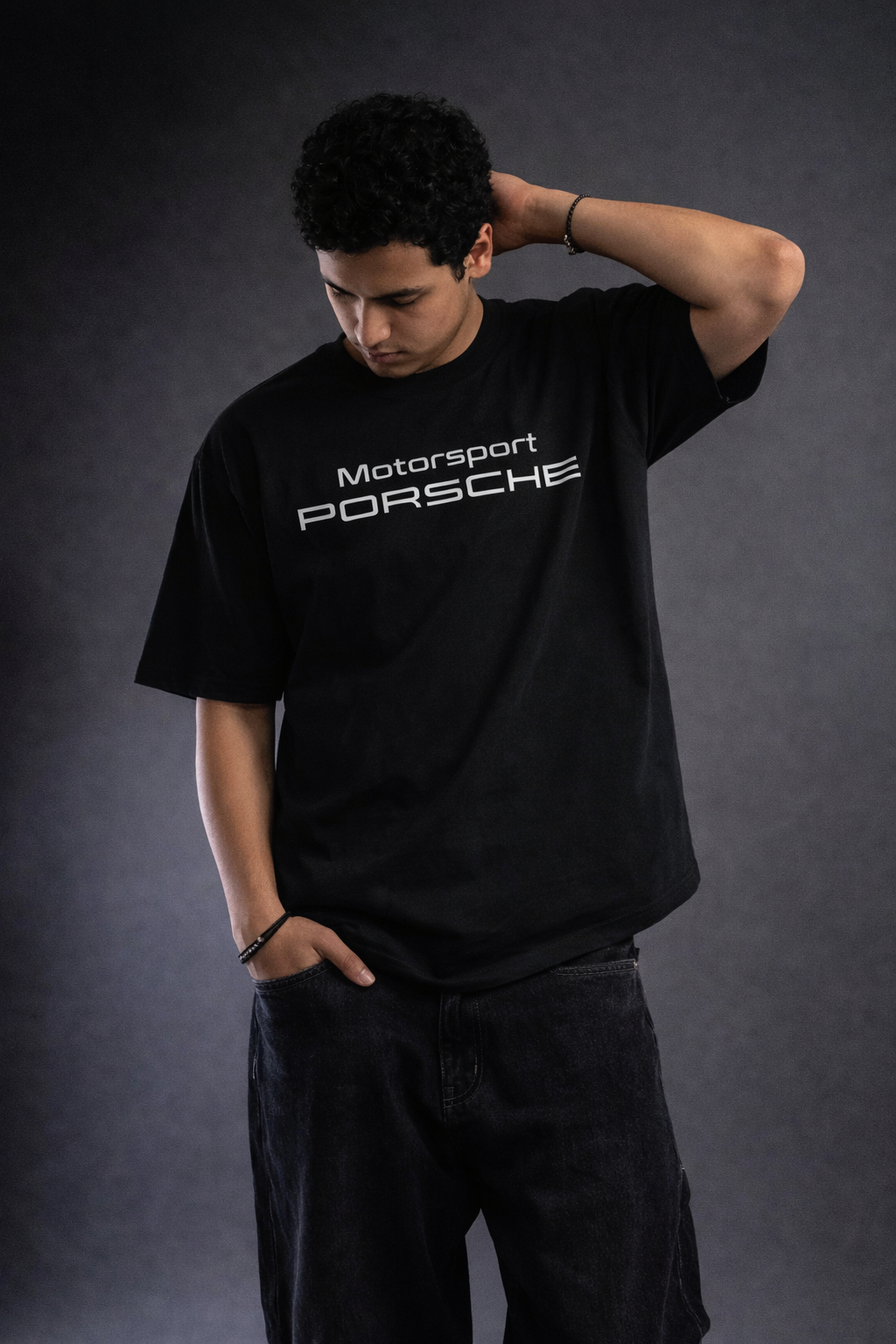 THEBLACKFOXX Motorsport Oversized T-Shirt