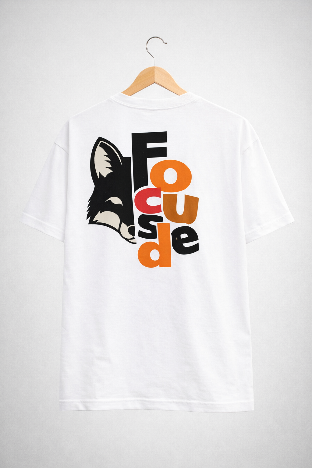 TheBlackFoxx™ Drop Shoulder White Tee
