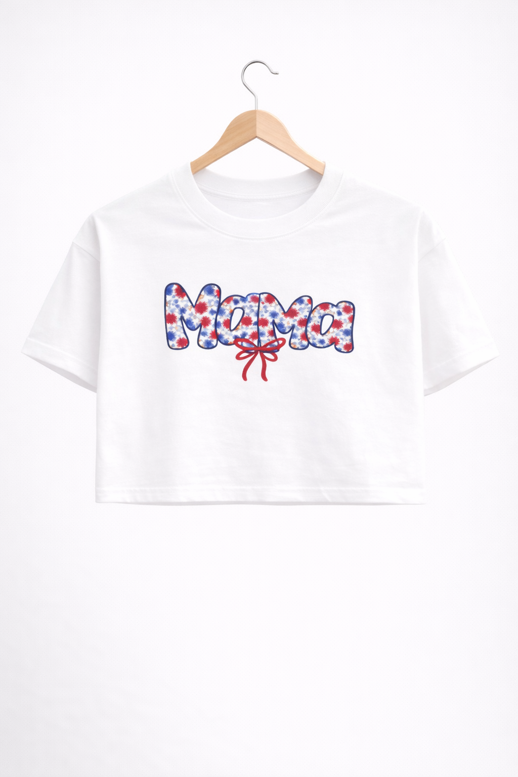 TheBlackFoxx Mama Graphic Crop Tee