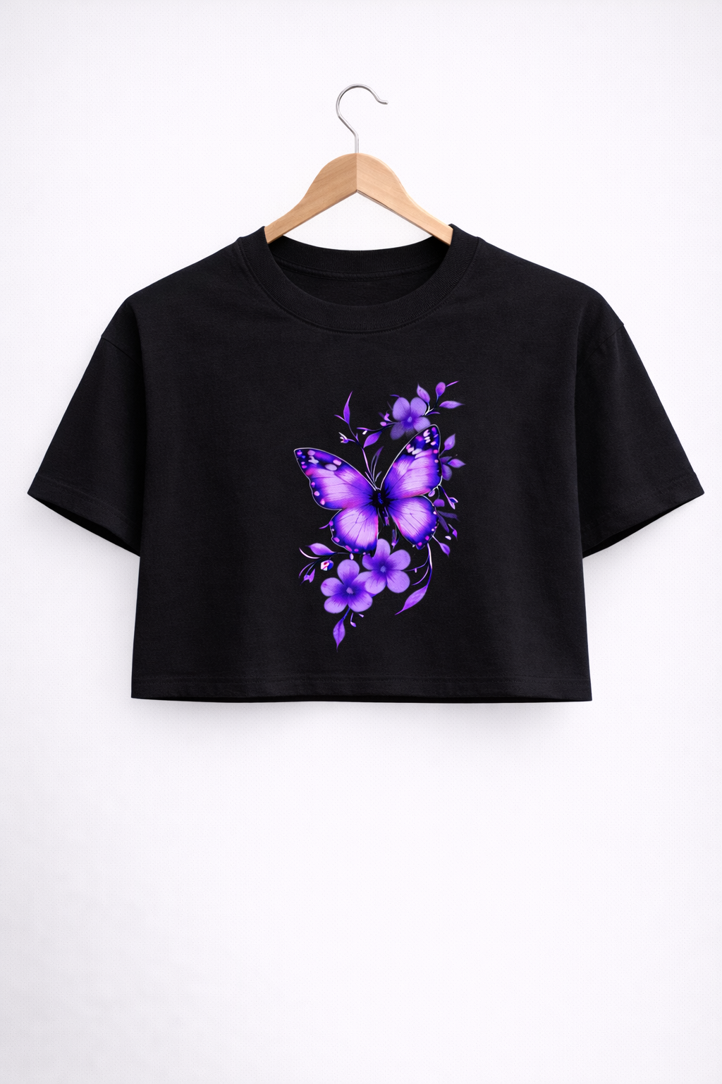 TheBlackFoxx Purple Butterfly Tee