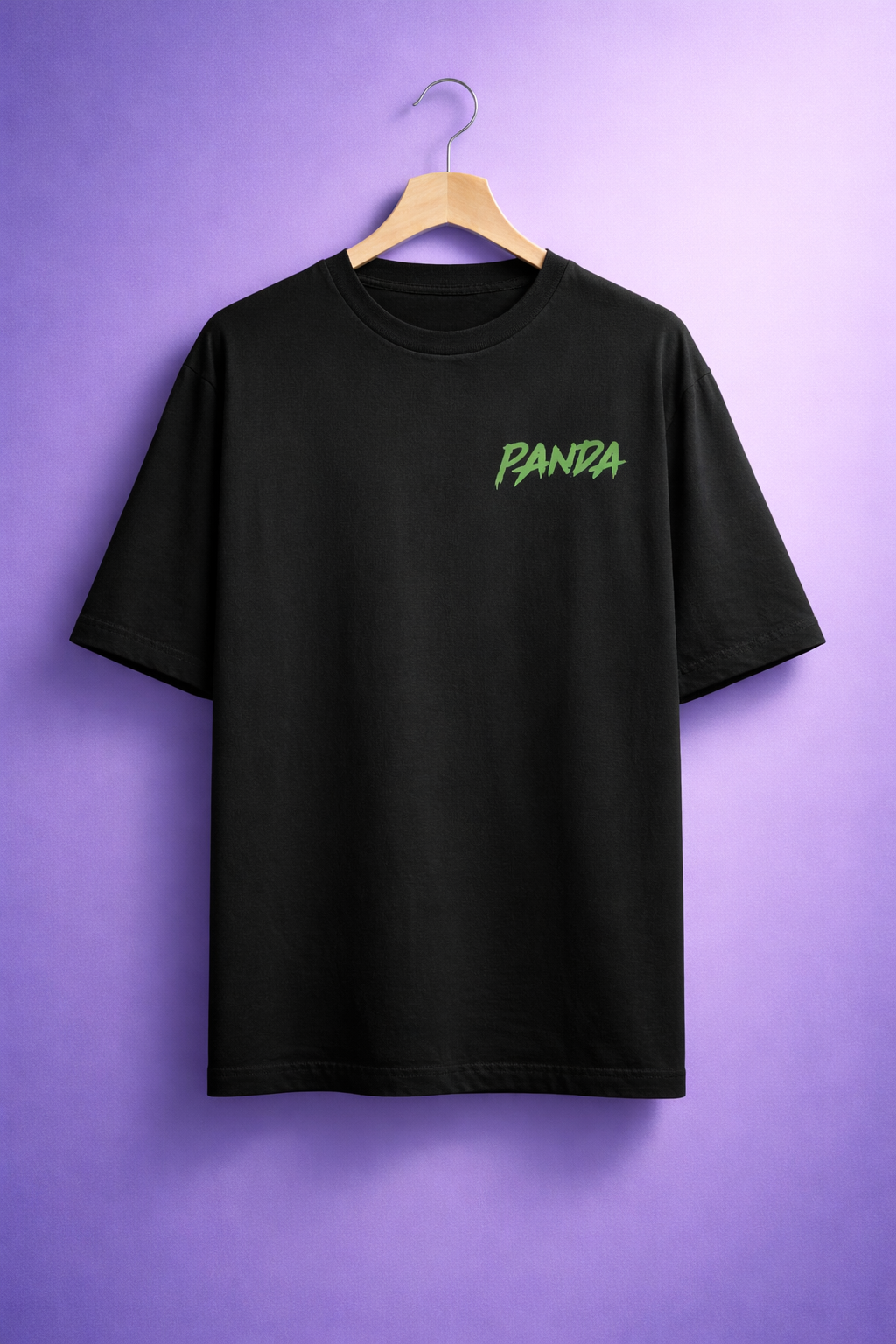 TheBlackFoxx Panda Oversized T-Shirt