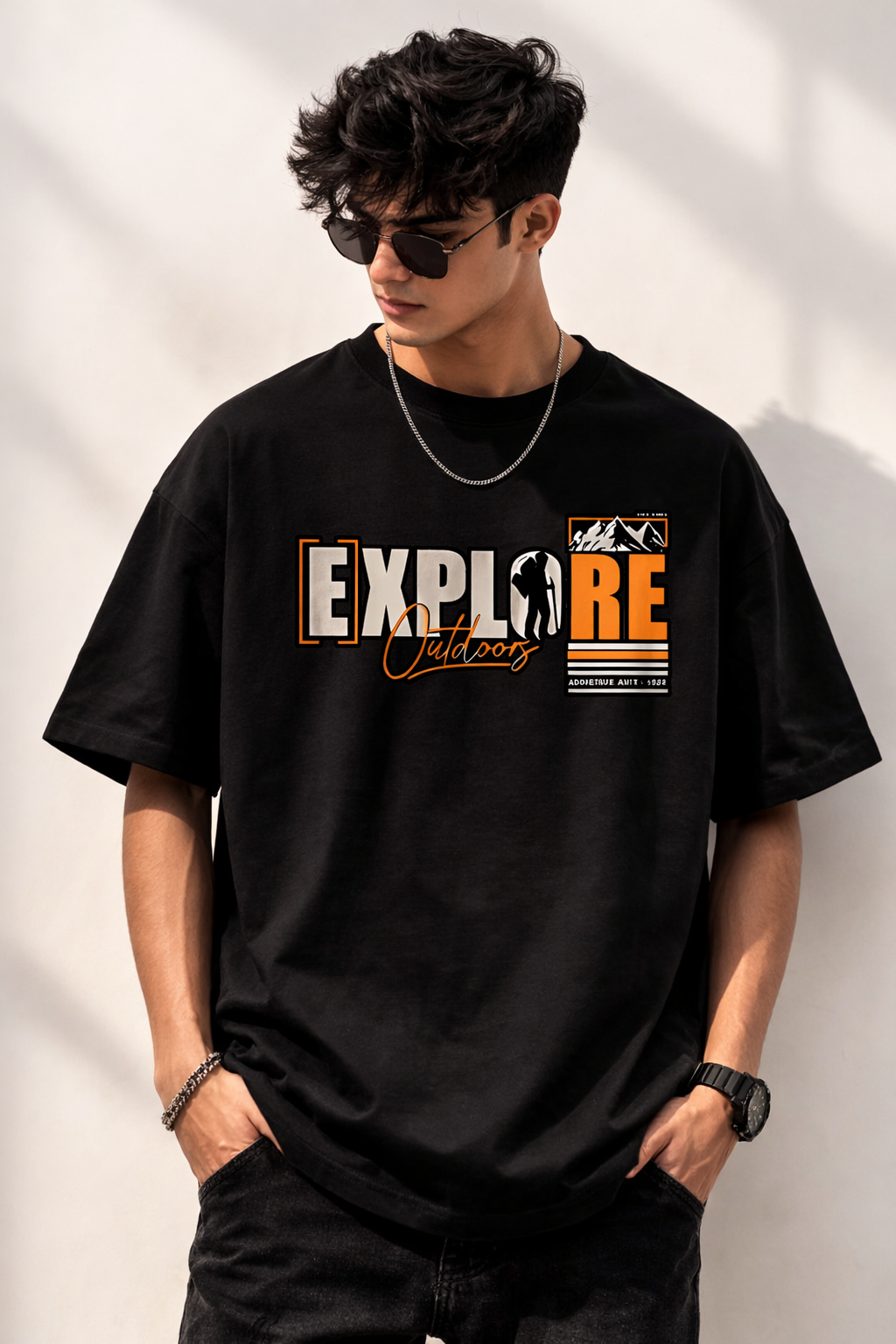 TheBlackFoxx™ Premium Oversized Cotton Tee