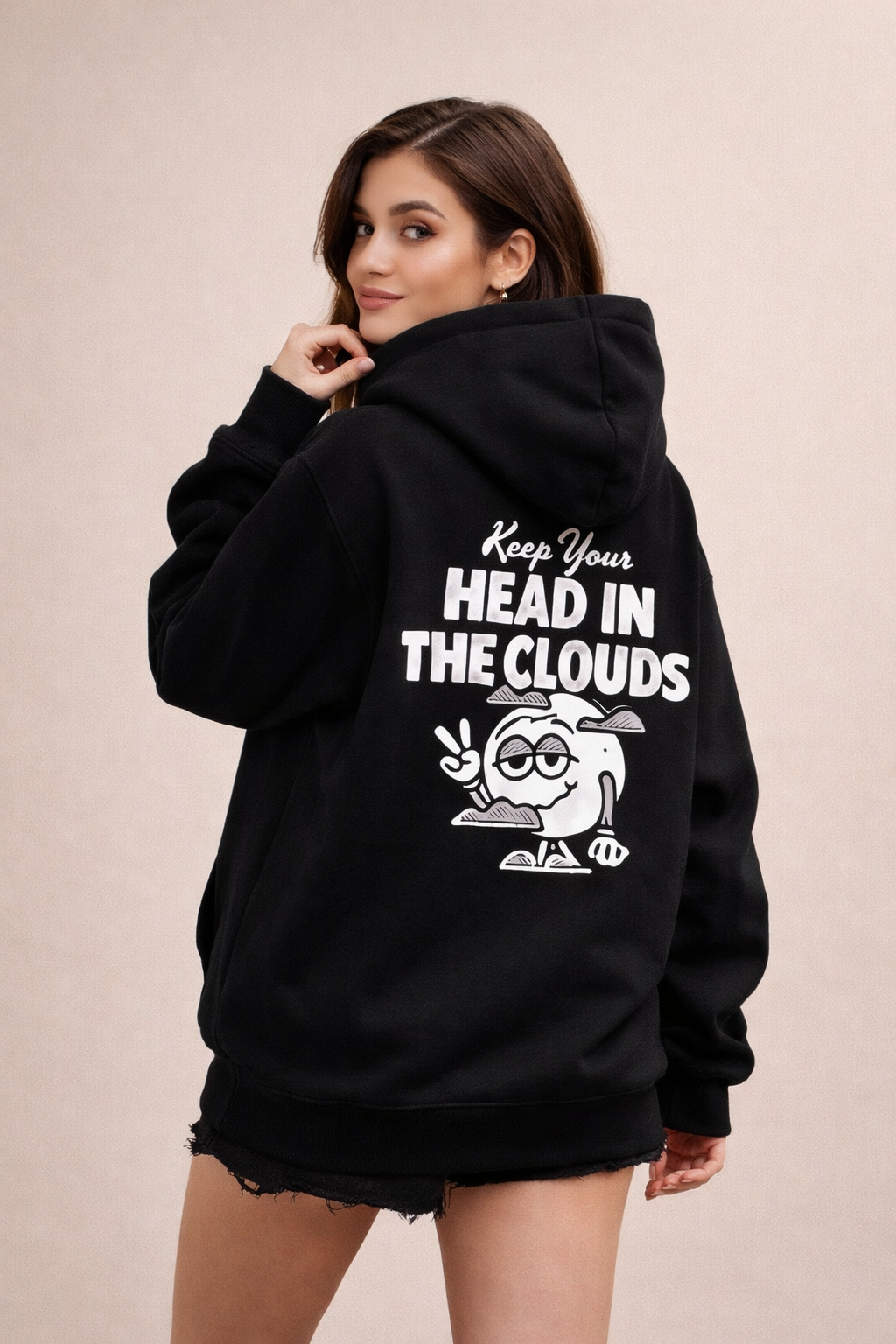 TheBlackFoxx Head In The Clouds Hoodie