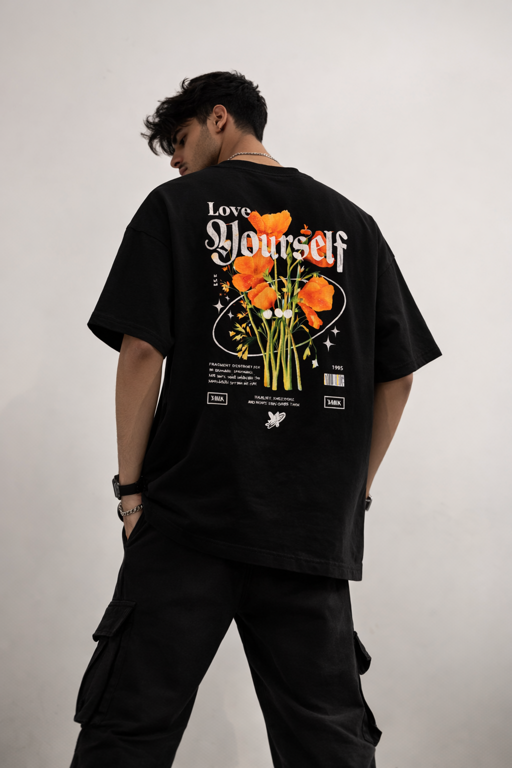 Love Yourself Back Oversized Tee – TheBlackFoxx™