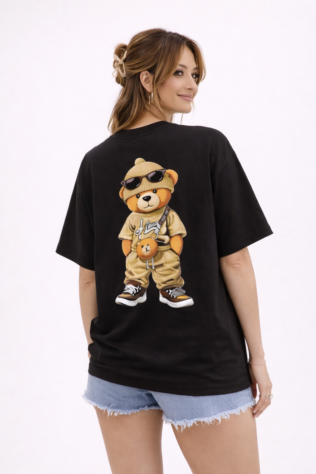 TheBlackFoxx Chill Teddy Oversized Tee