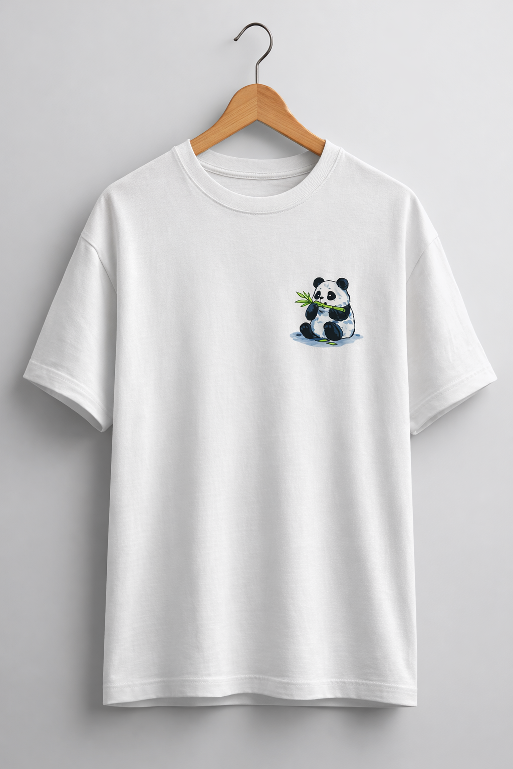 TheBlackFoxx™ Panda Bamboo Oversized T-Shirt