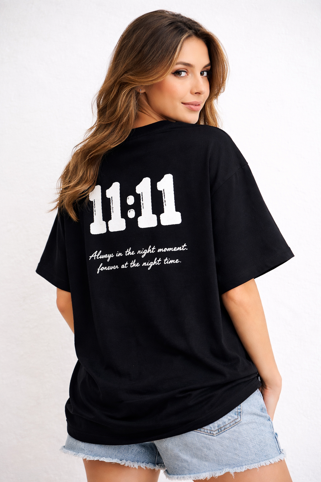 TheBlackFoxx™ 11:11 Back Print Tee