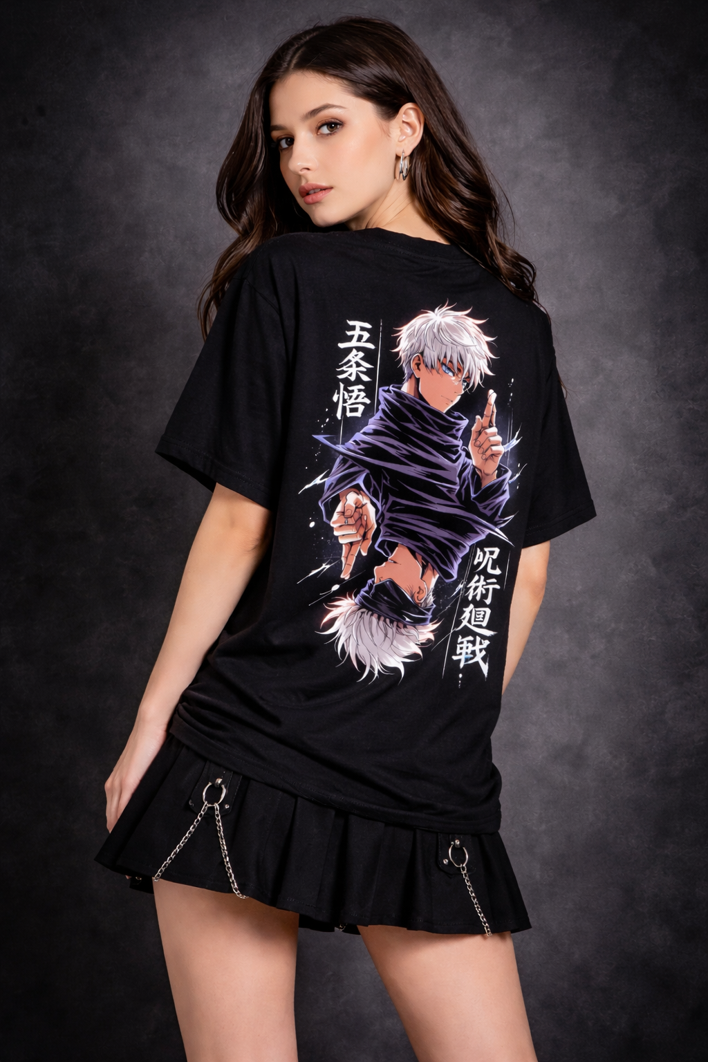 TheBlackFoxx™ Anime Oversized Tee
