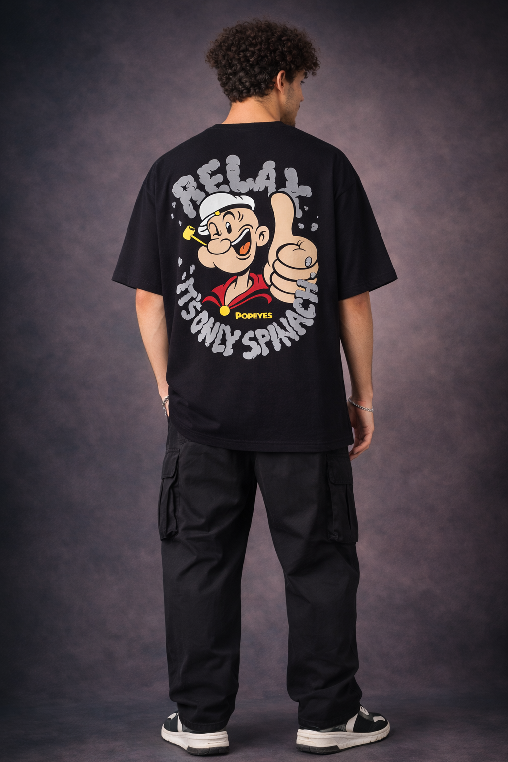 TheBlackFoxx™ Relax Graphic Oversized Tee