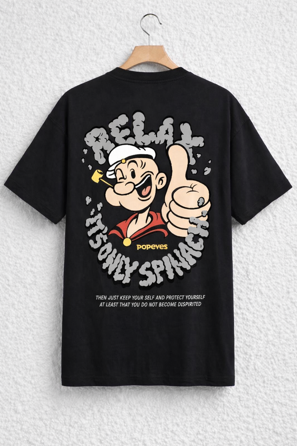 TheBlackFoxx™ Relax Graphic Oversized Tee