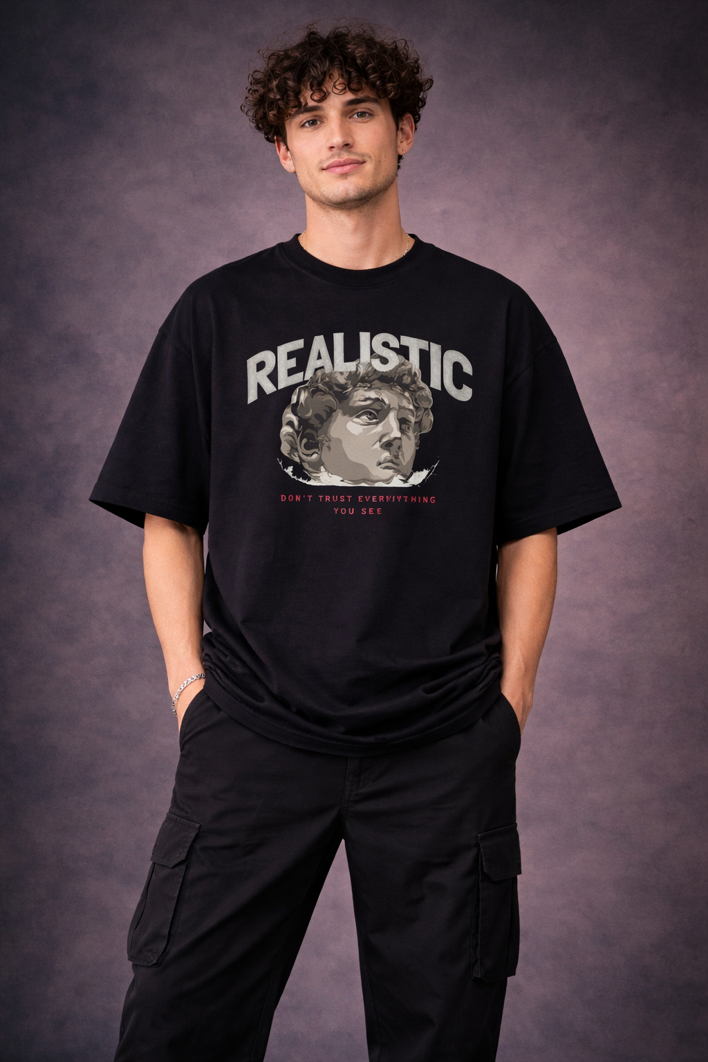 TheBlackFoxx™ Realistic Oversized Tee