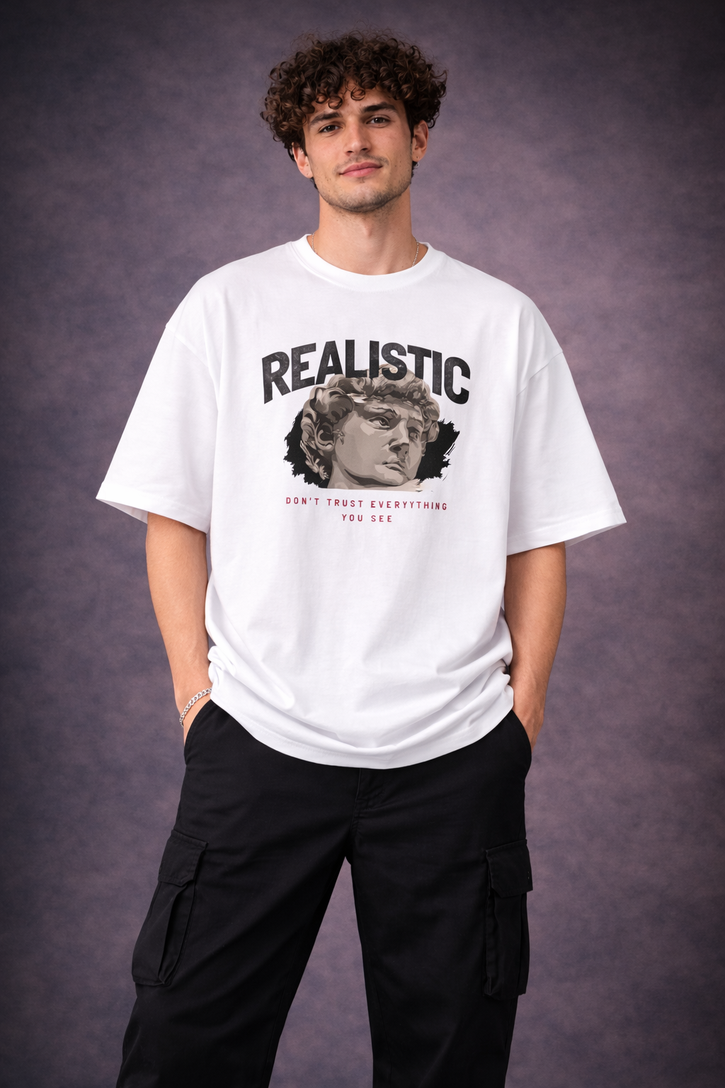 TheBlackFoxx™ Realistic Oversized Tee
